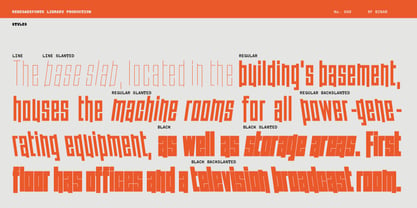 RF Binar Font Poster 3