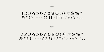 Maronier Font Poster 3