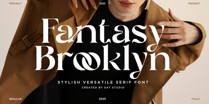 Fantasy Brooklyn Font Poster 1