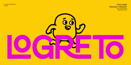 Logreto Font Poster 1