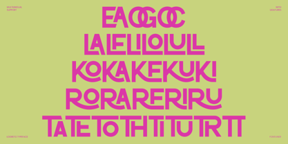 Logreto Font Poster 8
