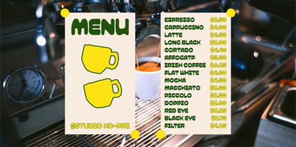 Scrumble Font Poster 6