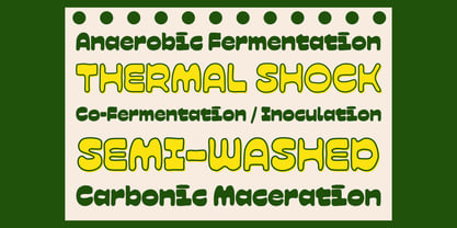 Scrumble Font Poster 5