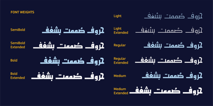 HS Almada Font Poster 12