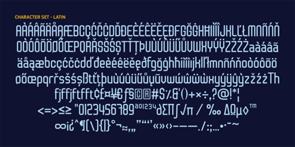 HS Almada Font Poster 3