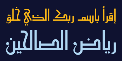 HS Almada Font Poster 15