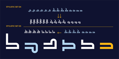 HS Almada Font Poster 10