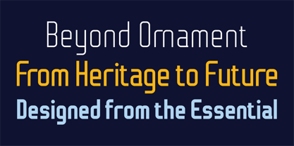 HS Almada Font Poster 7