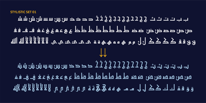 HS Almada Font Poster 8