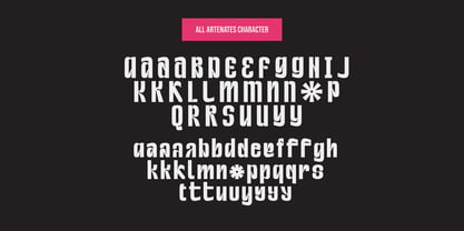Bronk Condensed Font Poster 4