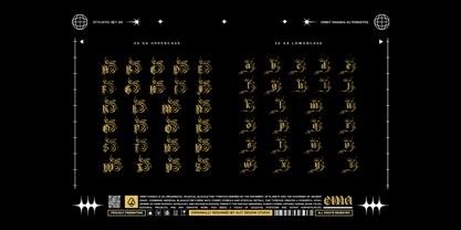 Orbit Magika Font Poster 2