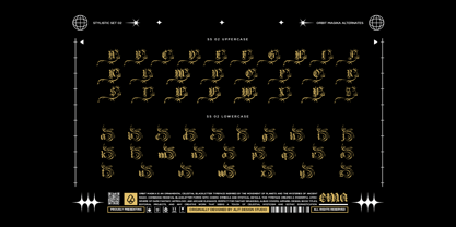 Orbit Magika Font Poster 4
