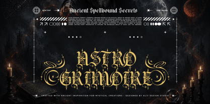 Orbit Magika Font Poster 5