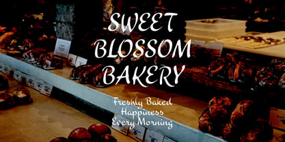 Orang Tersenyum Script Font Poster 3