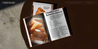 TT Chocolates Font Poster 13
