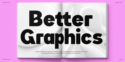 Kaineto Font Poster 9