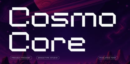 Cosmo Core Font Poster 1