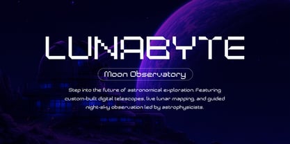 Cosmo Core Font Poster 5