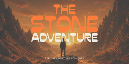 Capestone Font Poster 2