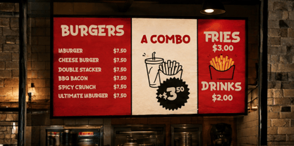 Laburger Font Poster 4
