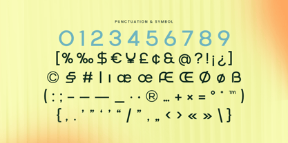 Mosow Font Poster 14