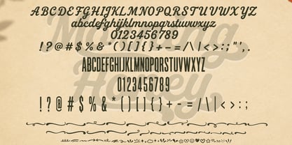 Morning Honey Font Poster 6