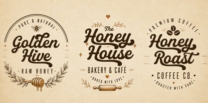 Morning Honey Font Poster 7