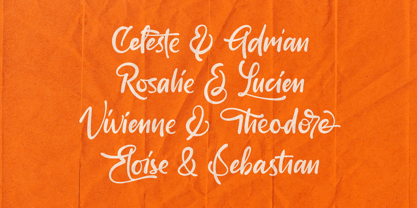 Sometime Yours Font Poster 3