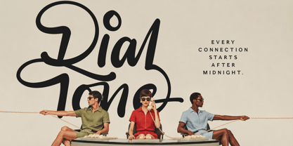 Sometime Yours Font Poster 8