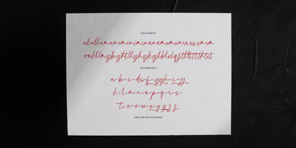 Boudica Perfect Font Poster 12