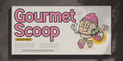 Kravely Font Poster 5