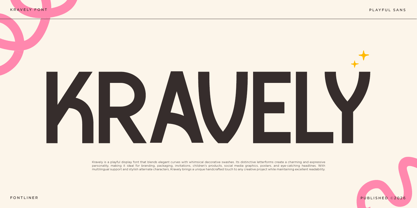 Kravely Font Poster 1