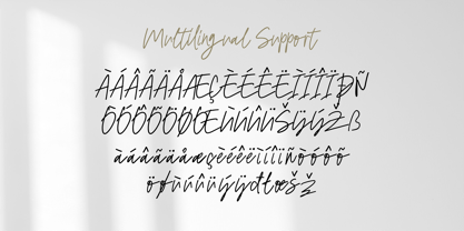 Montegito Signature Font Poster 8