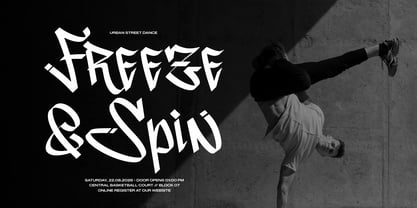 Gangsta Verse Font Poster 5