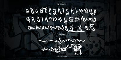 Gangsta Verse Font Poster 12