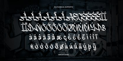 Gangsta Verse Font Poster 11