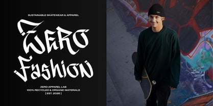 Gangsta Verse Font Poster 3