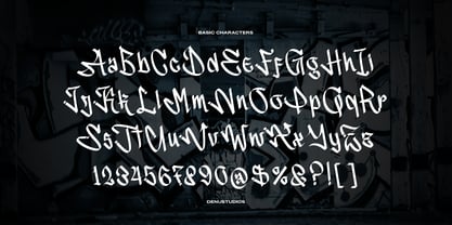 Gangsta Verse Font Poster 10