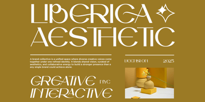 Kemical Font Poster 3