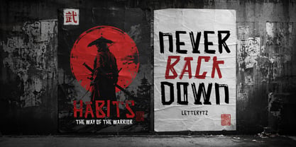 Kontrova Font Poster 3