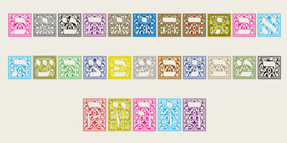 Hebrew Vilna Caps Font Poster 1