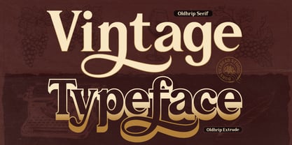 Oldhrip Font Poster 4