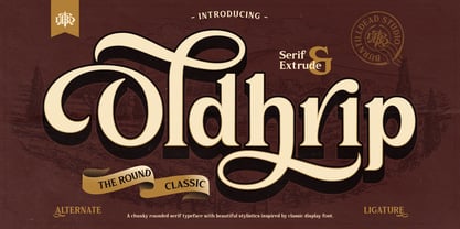 Oldhrip Font Poster 1