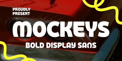 Mockeys Font Poster 12