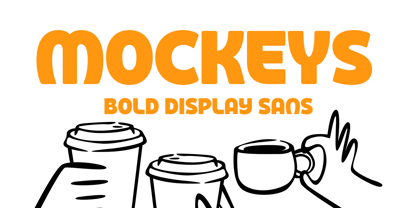 Mockeys Font Poster 1