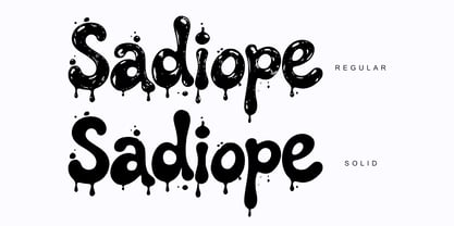 Daiboue Font Poster 5