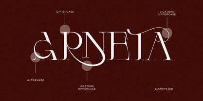 Arneta Font Poster 2