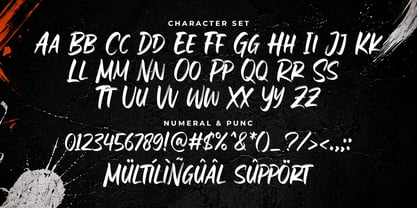 MLTP Ahkruzh Font Poster 11