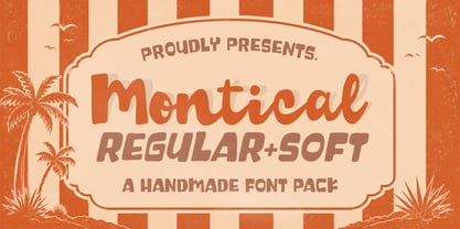 Montical Font Poster 1