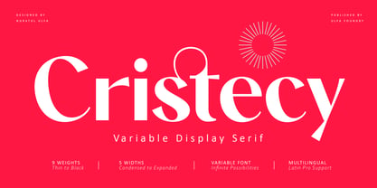 Cristecy Font Poster 1